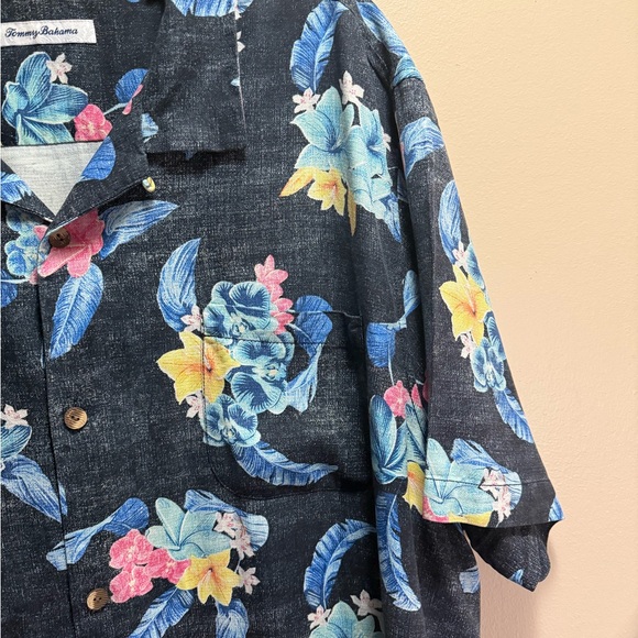 Tommy Bahama 100% Silk Floral Shirt XXXL 3XL - Picture 3 of 9